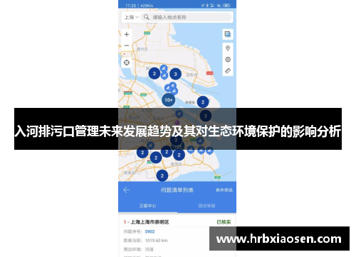 入河排污口管理未来发展趋势及其对生态环境保护的影响分析 入河排污口管理未来发展趋势及其对生态环境保护的影响分析